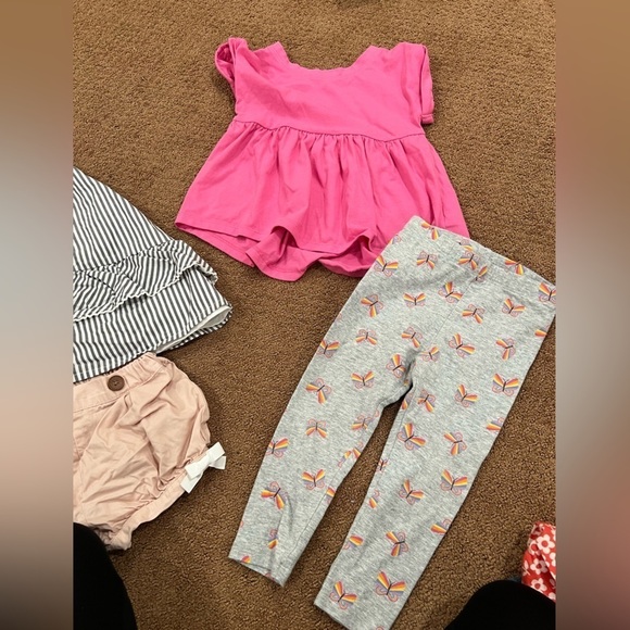 Bundle of 5 Toddler Girl Outfits Mini Boden Skirts Leggings Size 2-3 years - Picture 5 of 11